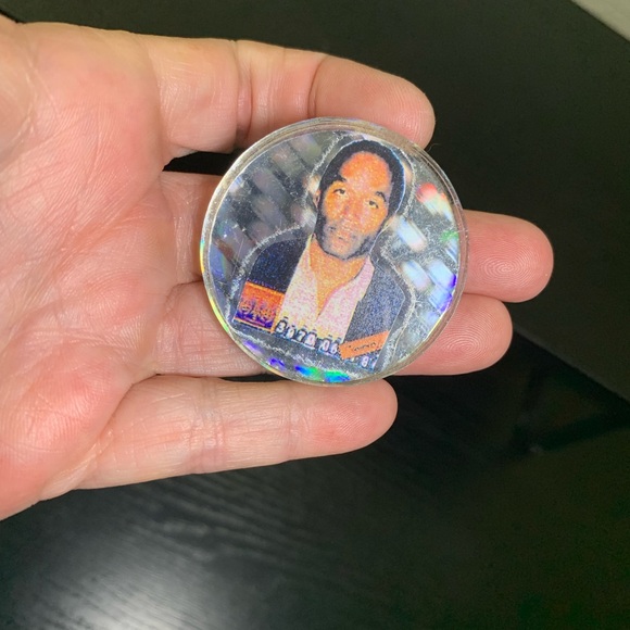 Oj Simpson In the Slammer Pog - Picture 3 of 4